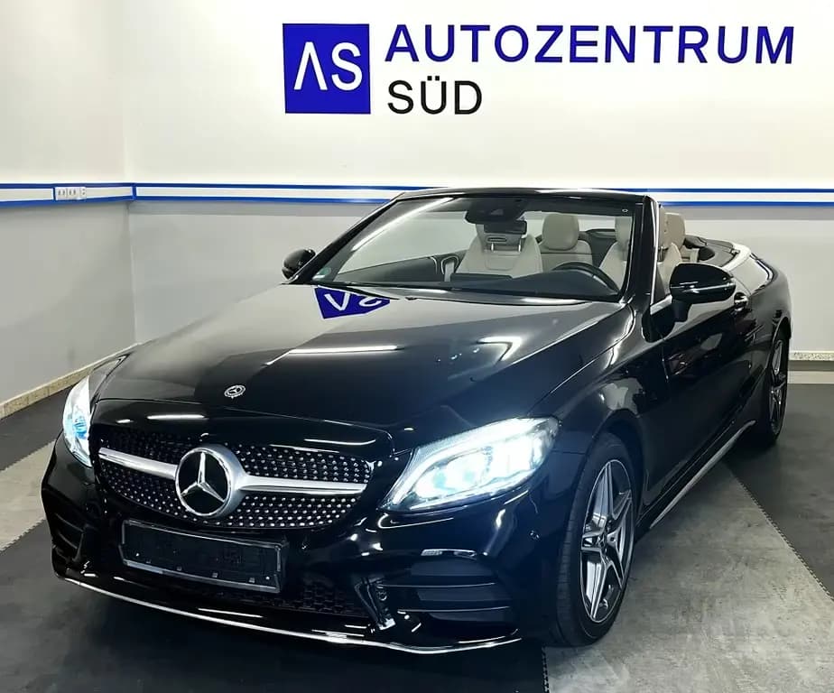Main__Slider__Photo:Mercedes-Benz C 300 Cabrio AMG-LINE NAVI MILD-HYBRID KEYLESS 01/2020-0