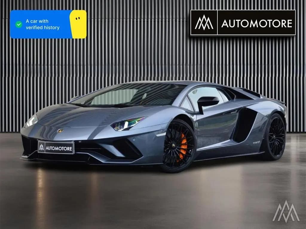 Main__Slider__Photo:Lamborghini Aventador S Coupe 740PS Keramik / Grigio Lynx 08/2018-0