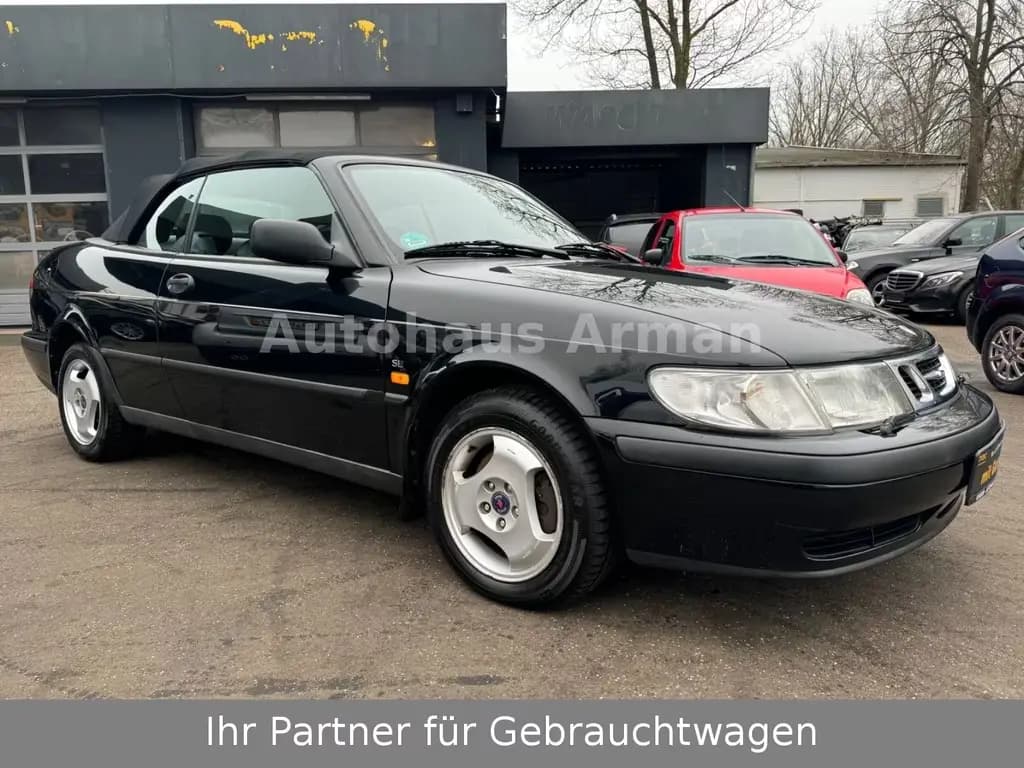 Main__Slider__Photo:Saab 9-3 2.0i SE Cabriolet Leder Klima TÜV NEU 10/1999-0