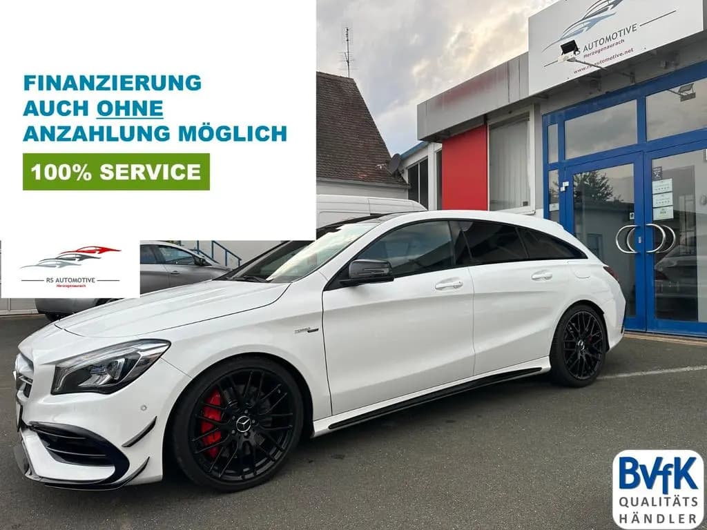 Main__Slider__Photo:Mercedes-Benz CLA-Class 45 AMG Shooting Brake 4Matic*Pano*H&K*Kamera 01/2020-0