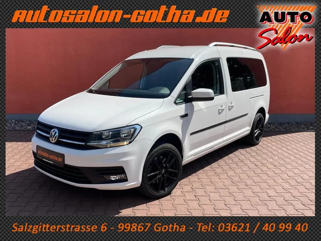 Main__Slider__Photo:Volkswagen Caddy Maxi 1.4 TSI 7-Sitzer NAVI+APPS+Sitzhzg 07/2016-0