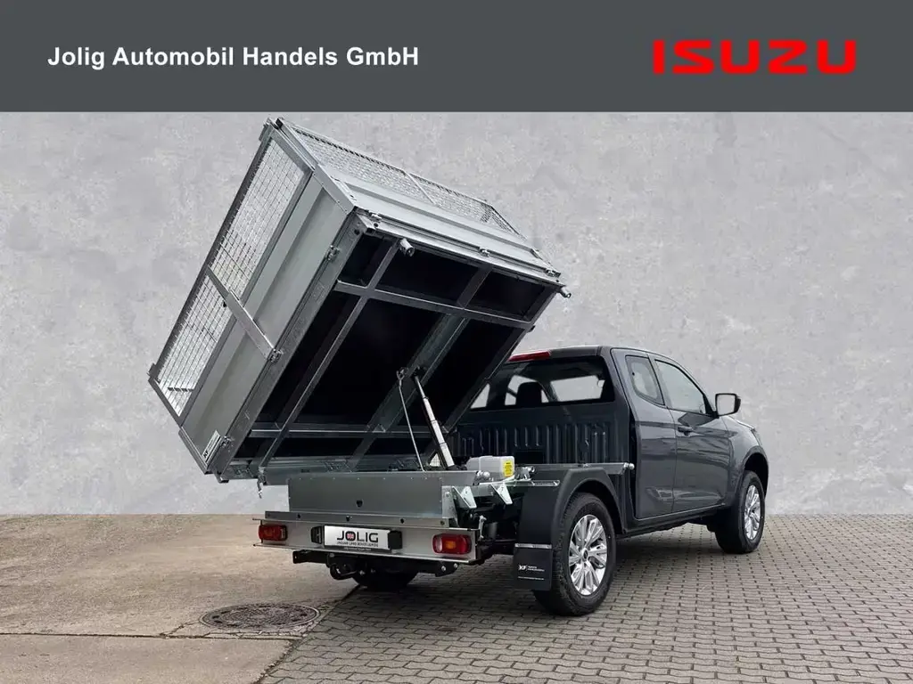 Main__Slider__Photo:Isuzu D-Max Space Cab 4WD Autm. LS 3 Seiten Kipper null-1