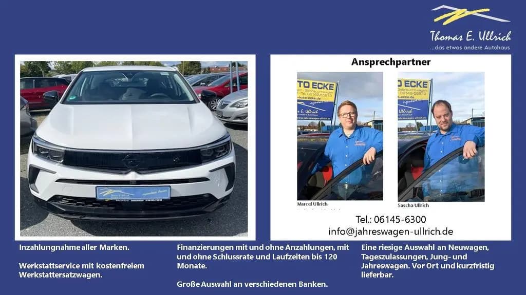 Main__Slider__Photo:Opel Grandland 1.2 Turbo MHEV GS AT+Navi+Sitzhzg.+Len 04/2024-0