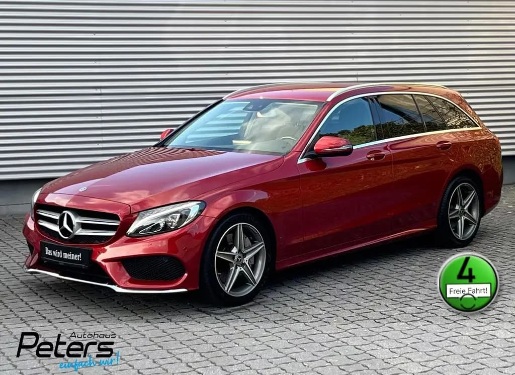 Main__Slider__Photo:Mercedes-Benz C 300 T AMG Line LED/RFK/Shz/AmbienteNavi/Autom. 12/2017-0
