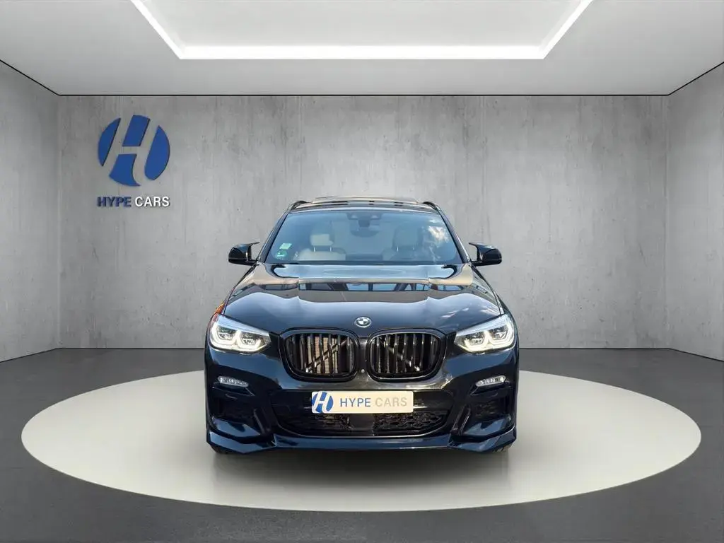 Main__Slider__Photo:BMW X4 M40i ACC LED Pano 360° HUD H/K AHK StHzg 21LM 08/2019-1