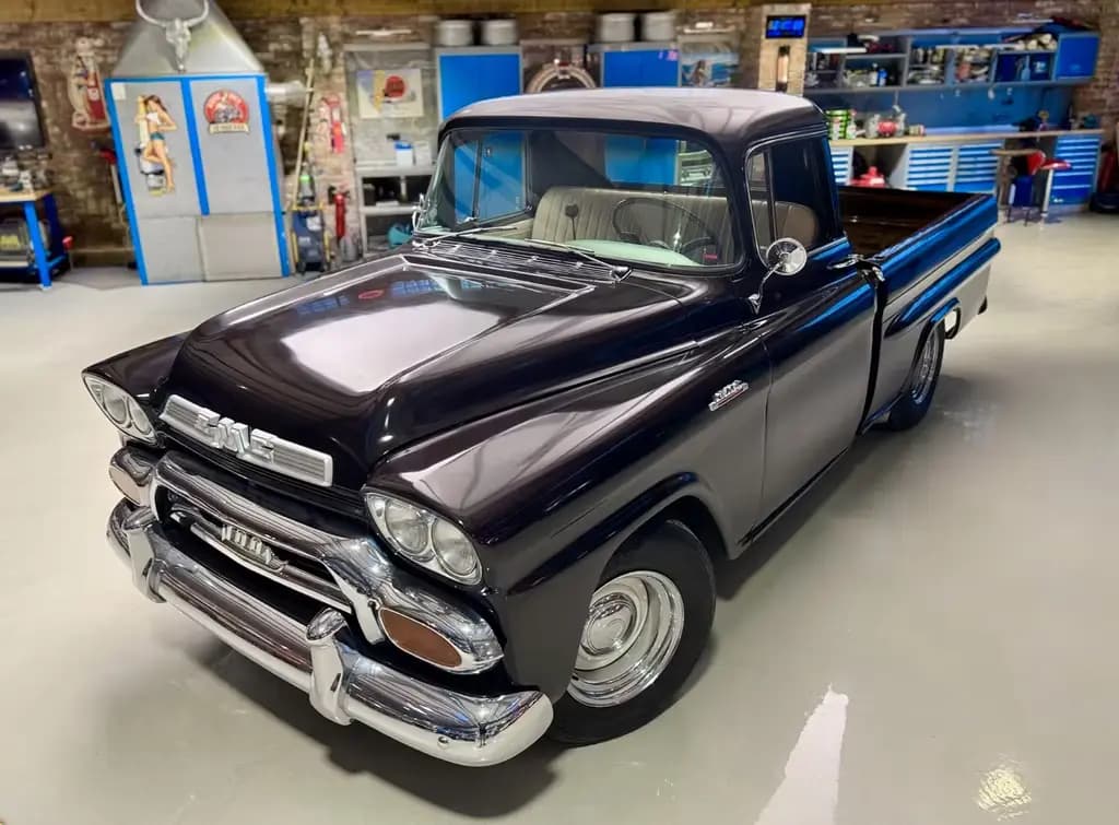 Main__Slider__Photo:GMC Other 100 Pickup Frame-off restauriert Sammlerzustand 07/1958-0