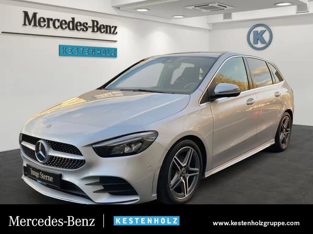 Main__Slider__Photo:Mercedes-Benz B-Class 200 AMG LED AHK Kamera Laderaump Spurhalt-Ass 07/2020-0