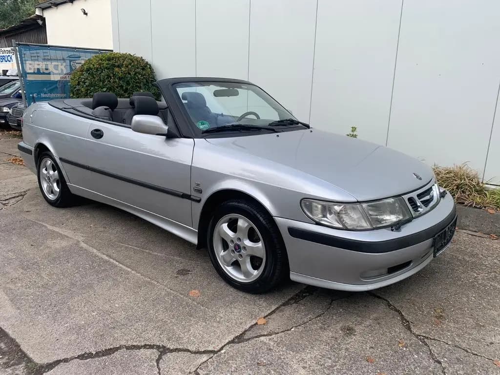 Main__Slider__Photo:Saab 9-3 2.0t Ecopower SE Autom. Cabriolet guter Zust 04/2001-0