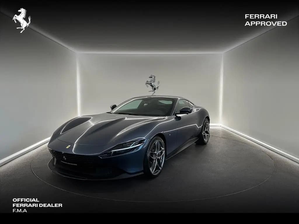 Main__Slider__Photo:Ferrari Roma / Blu Roma / Ferrari Approved 08/2021-0
