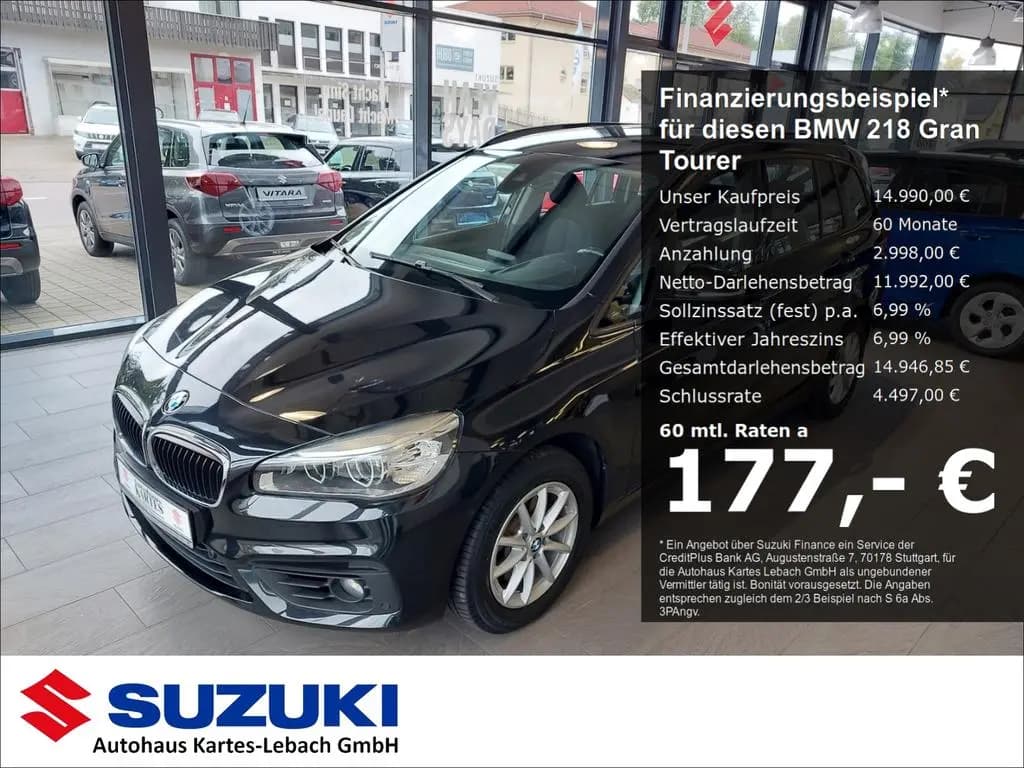 Main__Slider__Photo:BMW 2 Series 218 Gran Tourer i Advantage NAV SHZ  ACC Scheckh 04/2018-0