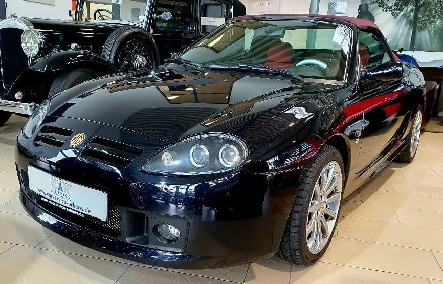 Main__Slider__Photo:MG TF 80th Anniversary Rot Schwarz Top!!! Wenig KM 04/2004-0