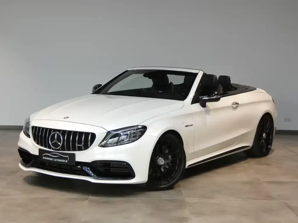 Main__Slider__Photo:Mercedes-Benz C-Class 63 AMG Cabrio*Head-Up*Burmester*Airscarf*Night 06/2018-1