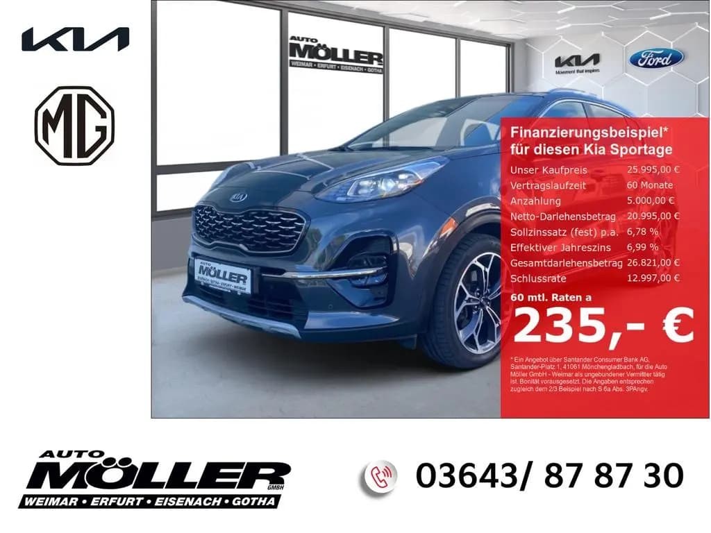 Main__Slider__Photo:Kia Sportage 2.0 CRDi AWD GT AHZV Panodach 360°Techn 03/2021-0