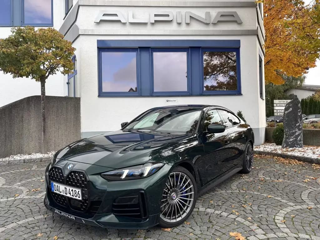 Main__Slider__Photo:ALPINA D4 S Gran Coupé SWITCH-TRONIC Allrad 04/2025-0
