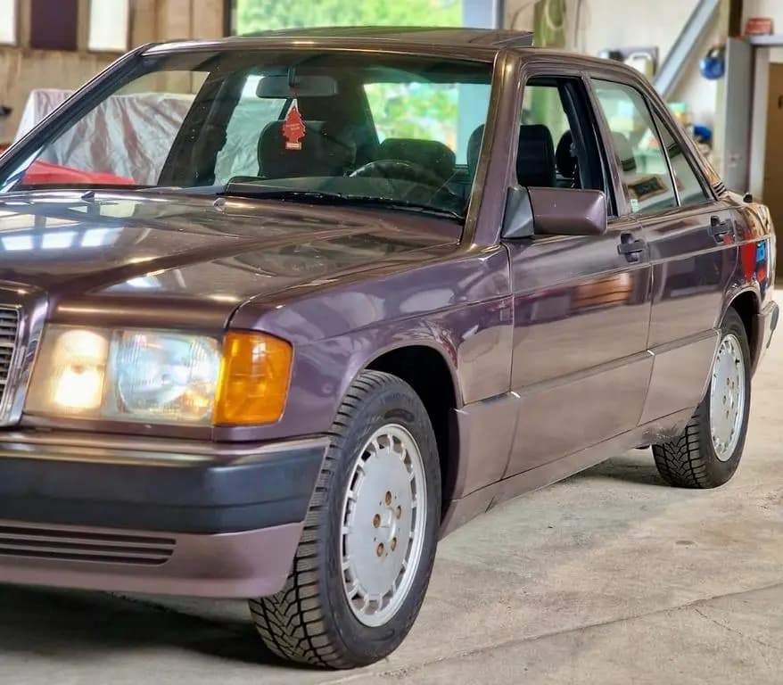 Main__Slider__Photo:Mercedes-Benz 190 E 2.0 W201 Babybenz Top Zustand wenig km 2.Hd 12/1990-0