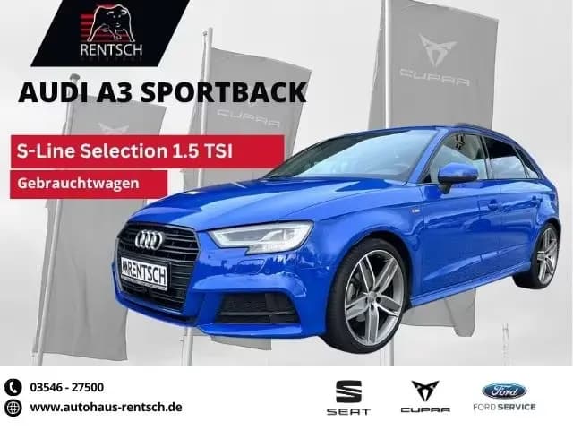 Main__Slider__Photo:Audi A3 Sportback S-Line Selection 1.5 TSi*Matrix-LED 02/2019-0