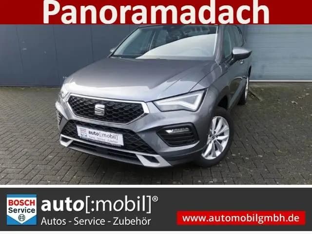 Main__Slider__Photo:Seat Ateca 1.5 TSI+DSG+STYLE+PANORAMADACH+SITZHEIZUNG 08/2023-0