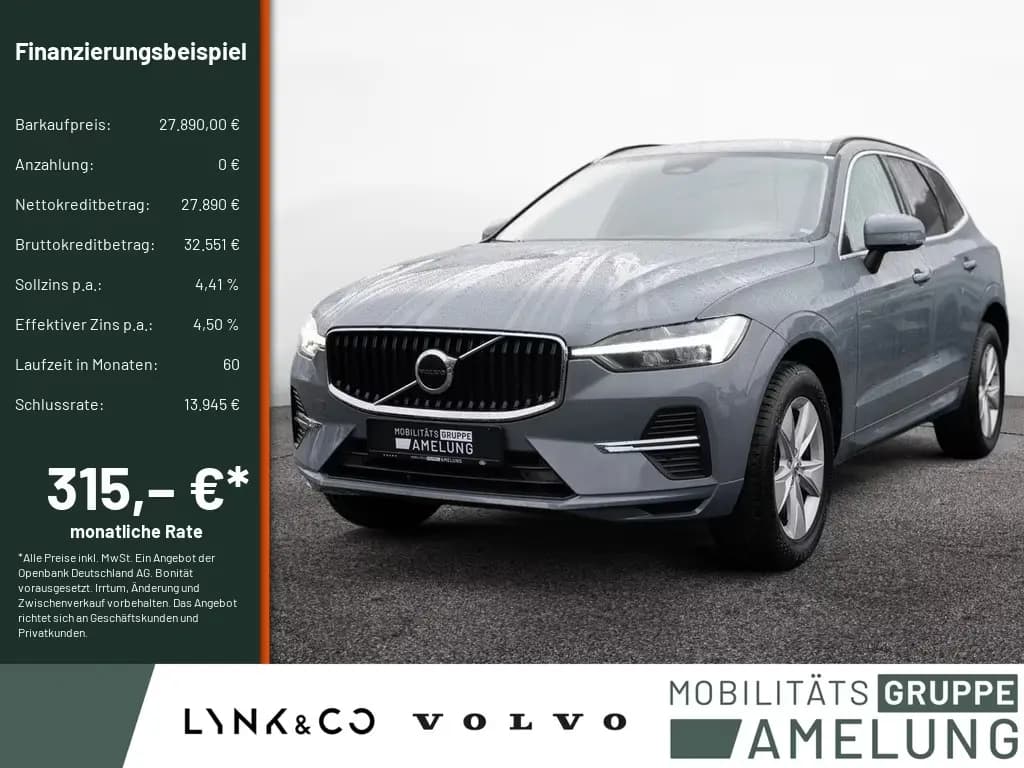 Main__Slider__Photo:Volvo XC60 B4 Core aus 1.Hand KAMERA NAVI FACEL. LED 05/2023-0