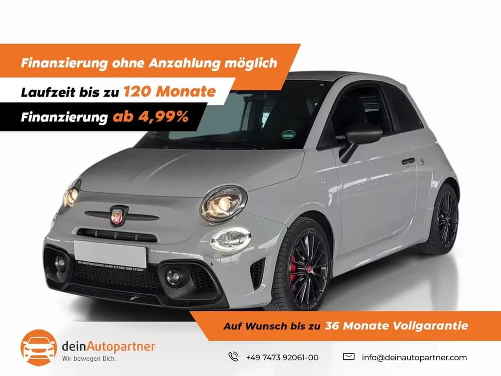 Main__Slider__Photo:Abarth 695 BI-XENON/LEDER/KLIMA/PDC/DAB 08/2022-0