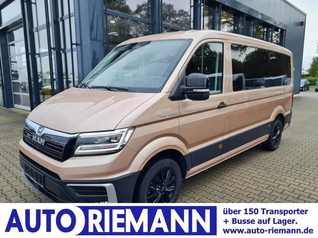 Main__Slider__Photo:MAN TGE 3.180 Kombi 9 Sitze ALU ERGO KAMERA LED NAVI 08/2024-0