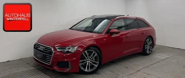 Main__Slider__Photo:Audi A6 Av 50 TDI qu S line PANO+AHK+MATRIX+LUFT+MEMO 08/2020-0