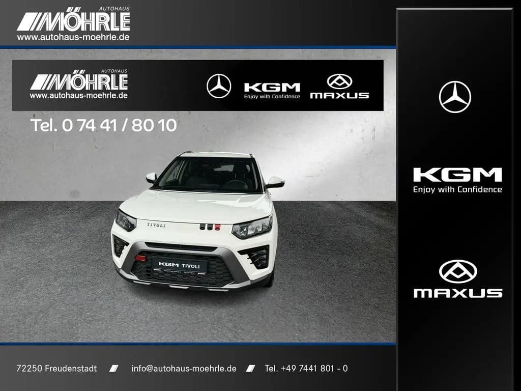 Main__Slider__Photo:KGM Tivoli 1.5 P Black 4WD LED beheizbares Lenkrad null-0