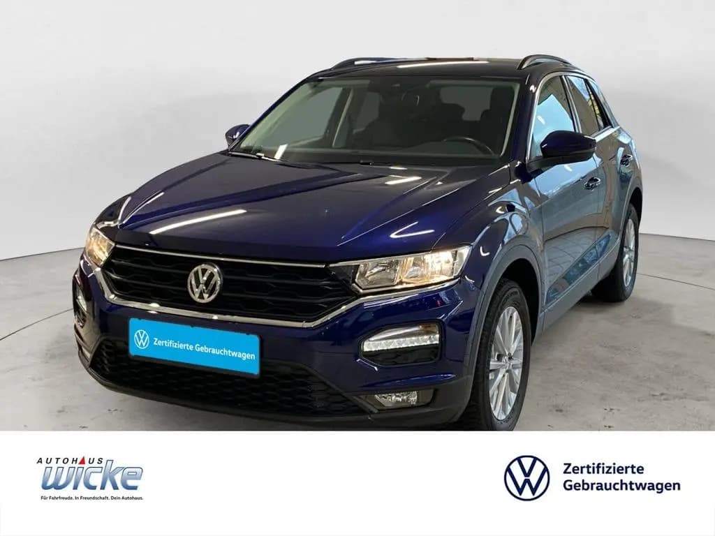 Main__Slider__Photo:Volkswagen T-Roc 1.0 TSI Basis NAVI KLIMA PDC LM FELGEN LAN 08/2019-0