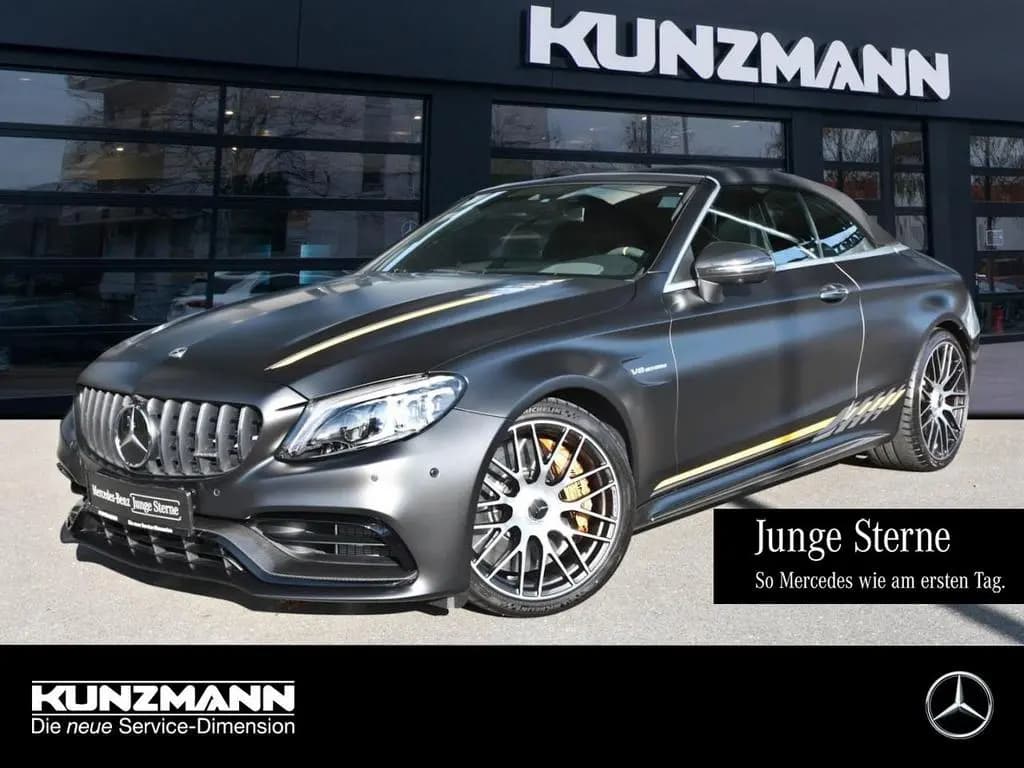 Main__Slider__Photo:Mercedes-Benz C-Class 63 AMG S Cabrio Night Distronic Sitzklima 360° 10/2022-0