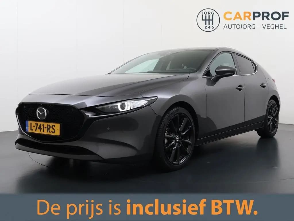 Main__Slider__Photo:Mazda 3 2.0 e-SkyActiv-X M Hybrid 186 Luxury Leder | B 07/2021-0