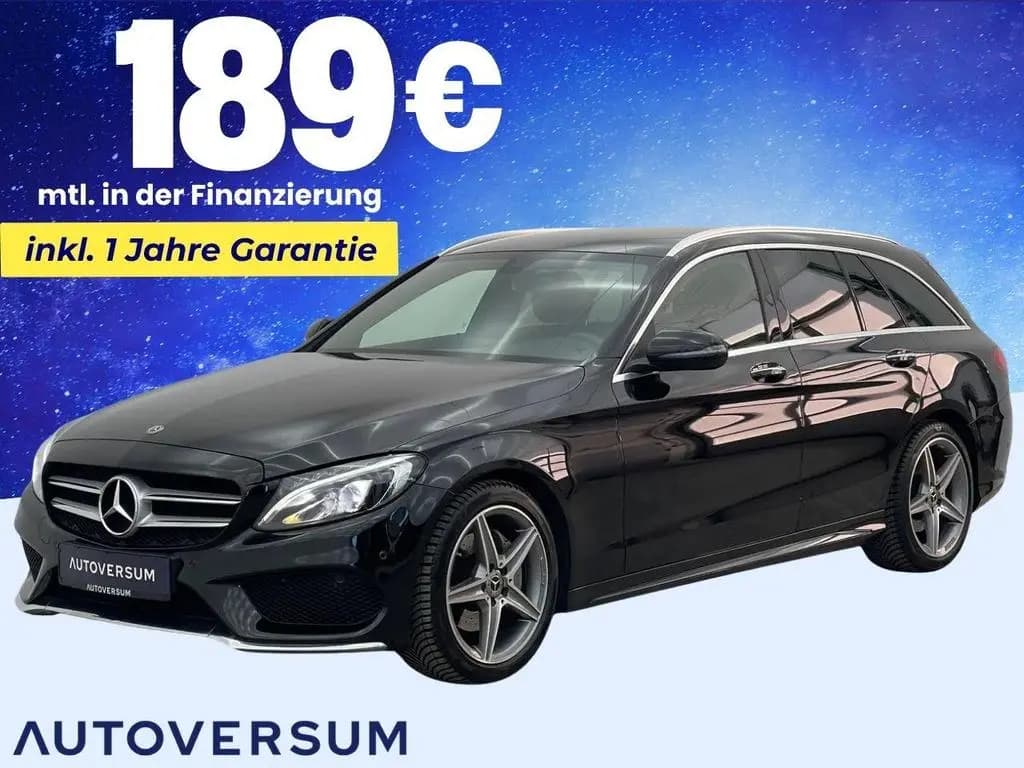 Main__Slider__Photo:Mercedes-Benz C-Class 200 AMG PAKET LED*KEYLESS*SHZ*PARK 04/2018-0