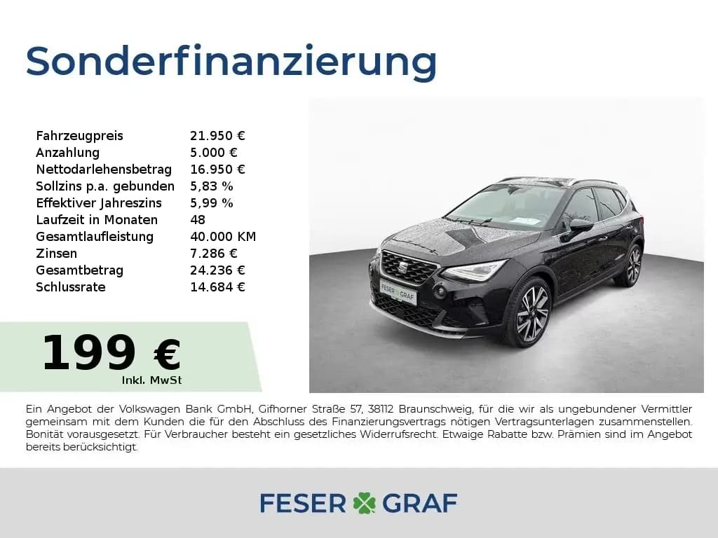 Main__Slider__Photo:Seat Arona FR 1.0 TSI|FaPaXL|RFK|Navi|ACC 01/2025-0