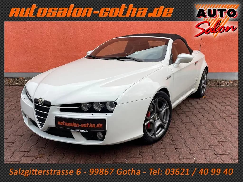 Main__Slider__Photo:Alfa Romeo Spider 2.2 JTS 16V XENON+NAVI LEDER SCHECKHEFT 03/2010-0