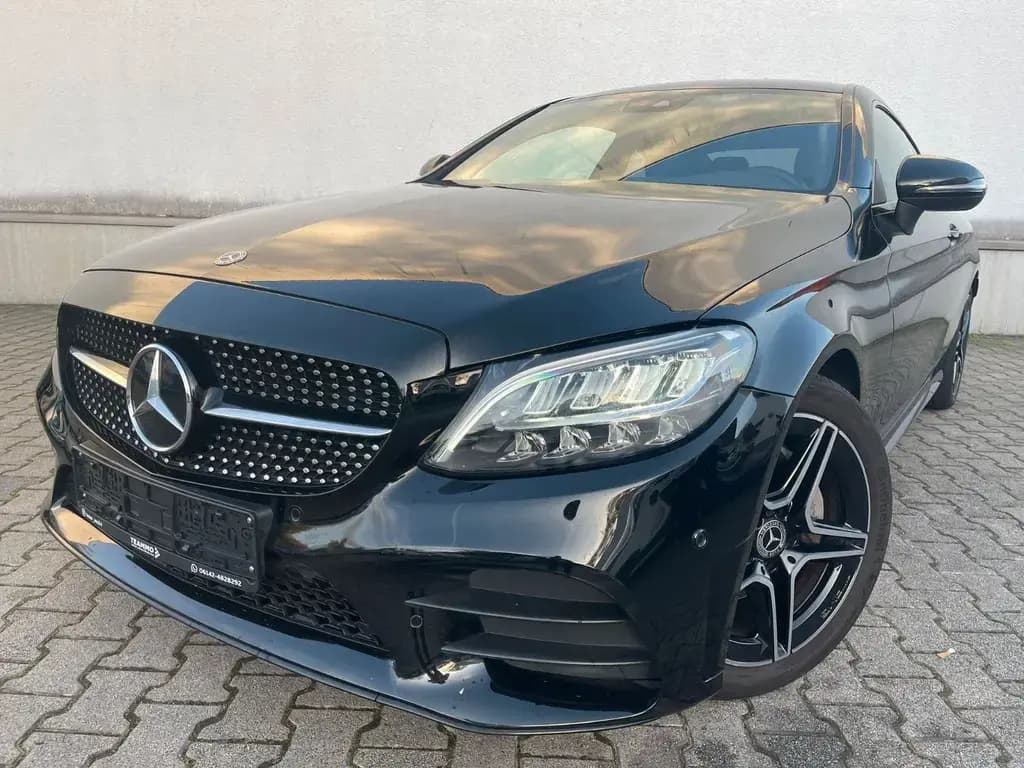 Main__Slider__Photo:Mercedes-Benz C 180 Coupe|1.HD|AMG-LINE|NIGHT|ACC|SPUR|TOTWINK 10/2020-0