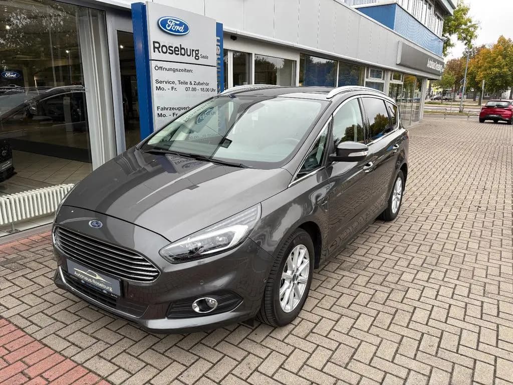 Main__Slider__Photo:Ford S-Max Titanium AHK NAVI LED ACC PDC RFK LM SRWR 03/2018-0