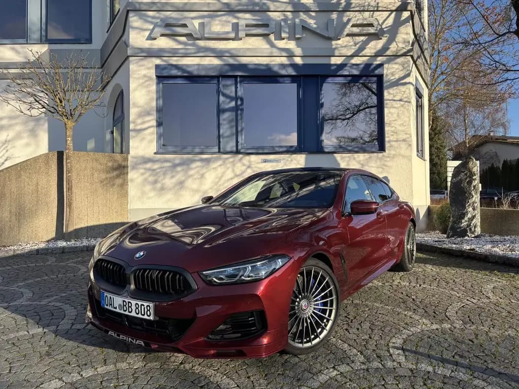 Main__Slider__Photo:ALPINA B8 Gran Coupé SWITCH-TRONIC Allrad 03/2025-0