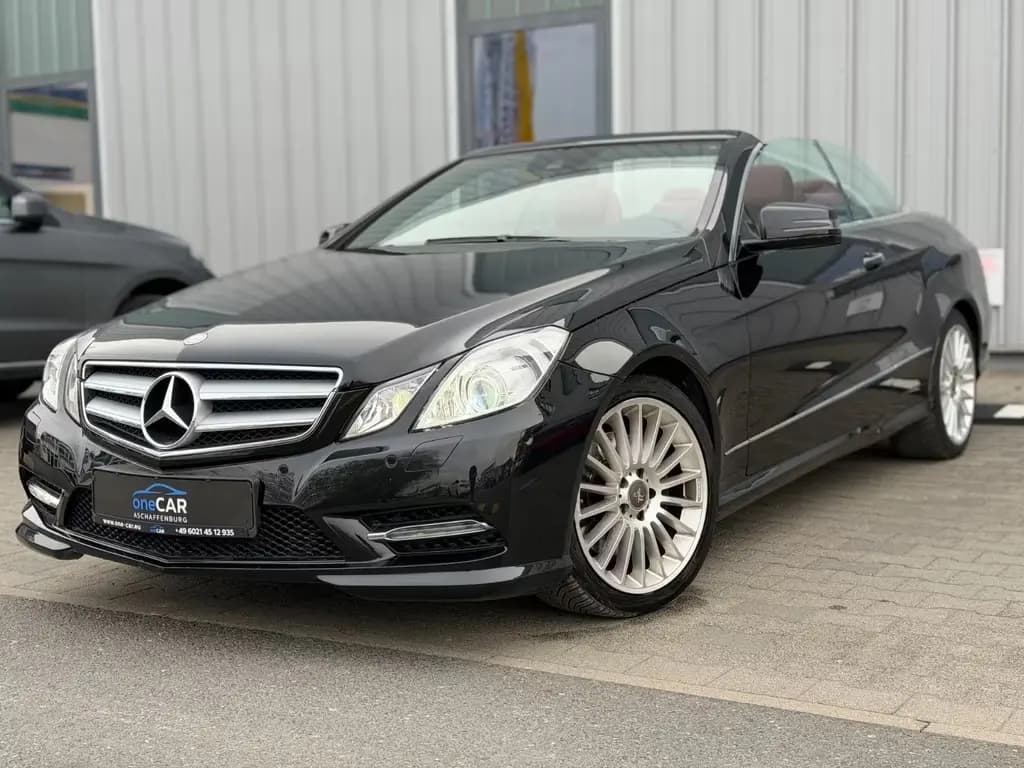 Main__Slider__Photo:Mercedes-Benz E 250 d Cabrio 7G-Tronic AMG Leder Sitz-Klima 1.H 01/2013-0