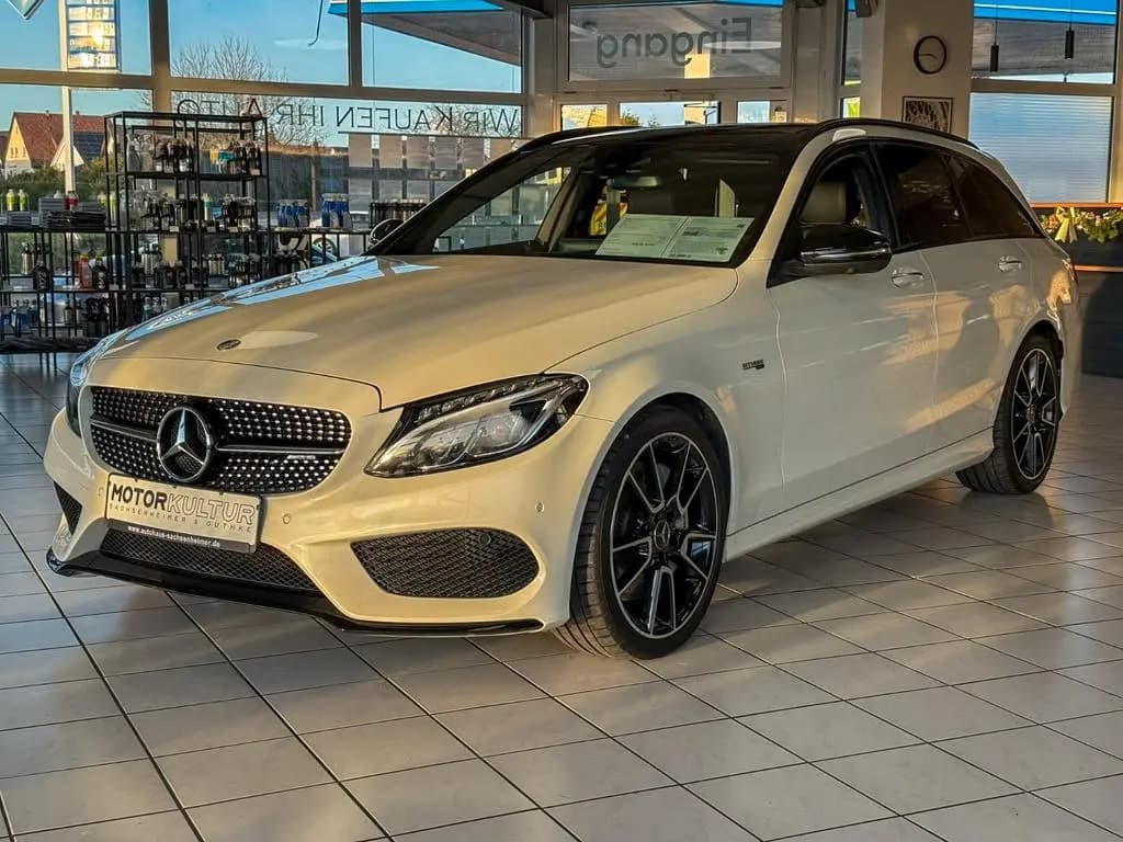 Main__Slider__Photo:Mercedes-Benz C-Class 43 AMG T- Modell | 360° | HeadUp | KeylessGo 05/2018-0