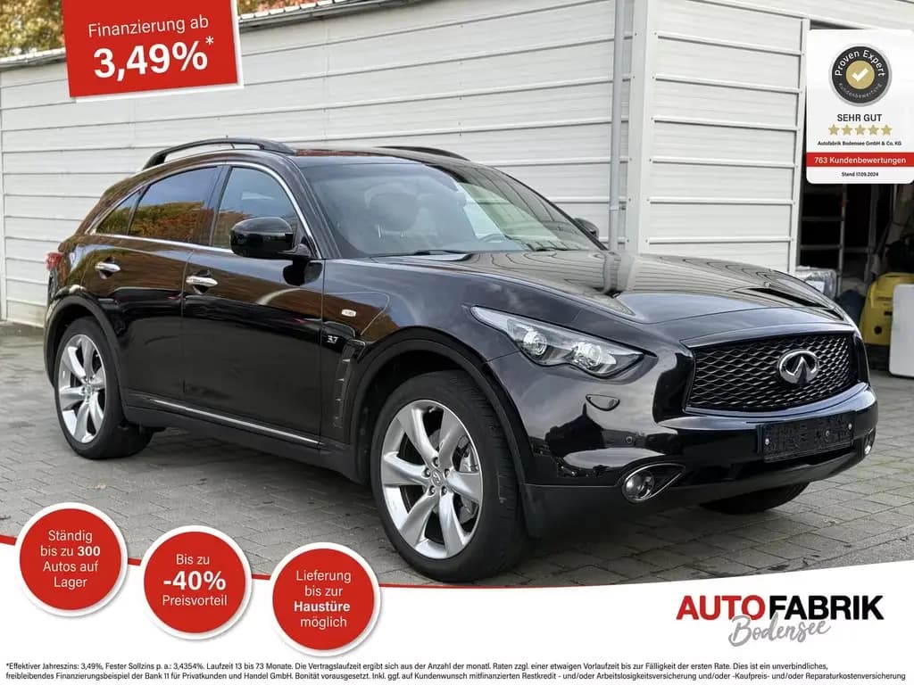 Main__Slider__Photo:Infiniti QX70 3.7 V6 Navi*SHZ*AHK 12/2018-0