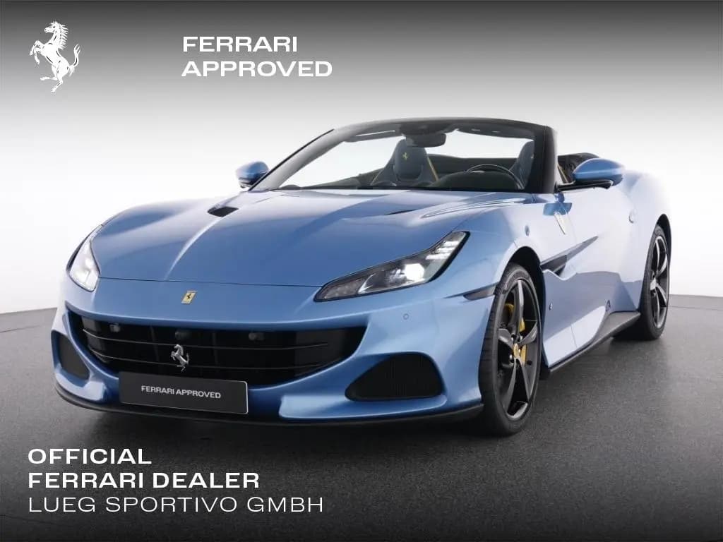 Main__Slider__Photo:Ferrari Portofino M Sonderfarbe Avio met. 08/2023-0