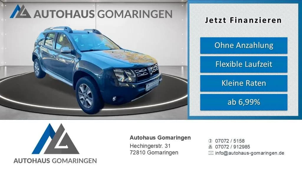 Main__Slider__Photo:Dacia Duster I Prestige 4x2*NAVI*AHK*LEDER*FES*DR* 05/2015-0