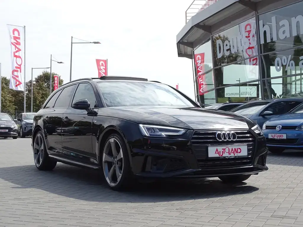 Main__Slider__Photo:Audi A4 Avant 2.0 TFSI sport S line LED Navi Panorama 03/2019-1