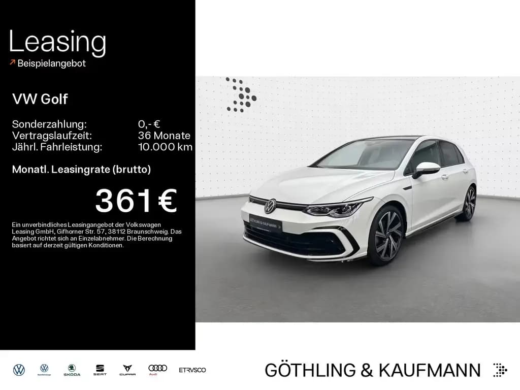 Main__Slider__Photo:Volkswagen Golf R-Line 1.5 eTSI DSG*NAVI*PANO*AHK*KAM*Iq-Li 10/2022-0