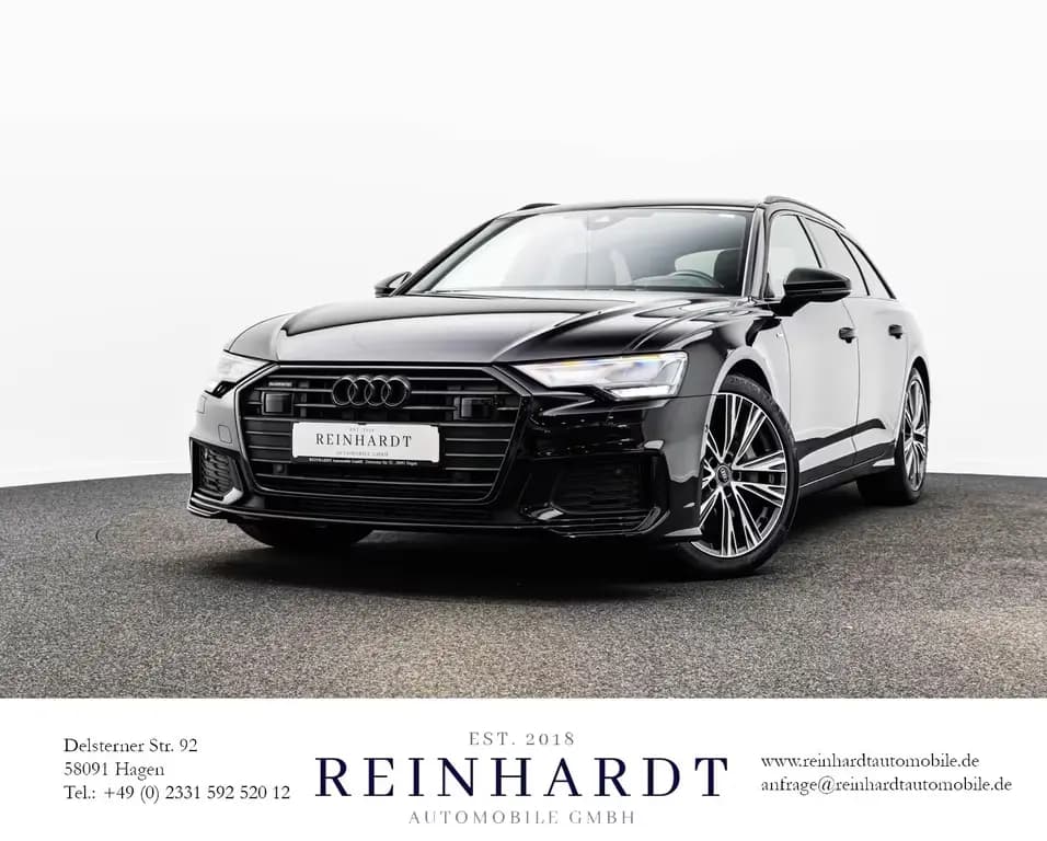 Main__Slider__Photo:Audi A6 AVANT 55TFSi Q 2x S LINE ALL-BLACK ACC/PANO 02/2023-0