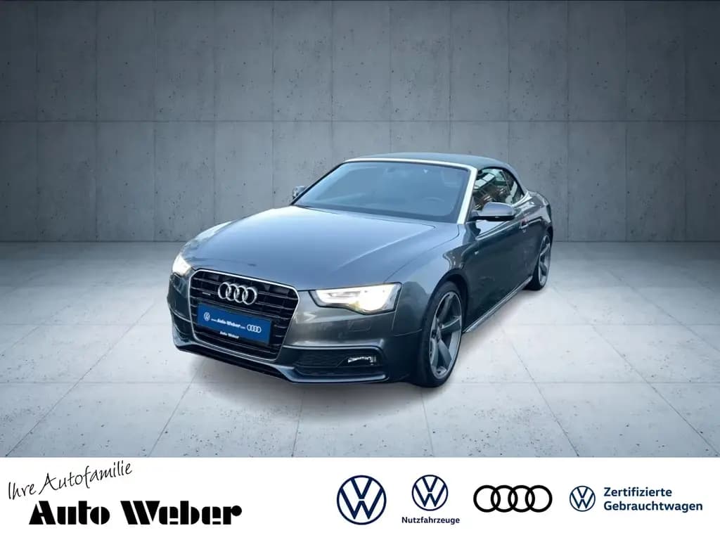 Main__Slider__Photo:Audi A5 Cabriolet 2.0 TFSI quattro S-line AHK Navi 06/2016-0