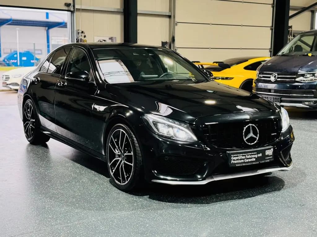 Main__Slider__Photo:Mercedes-Benz C-Class 43 AMG 4M *NIGHT*BURMESTER*HUD*COMAND*LED*19"* 12/2016-0