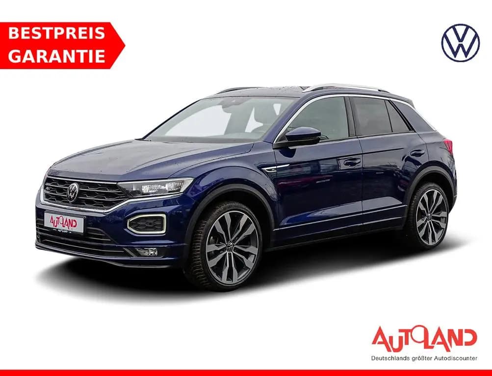 Main__Slider__Photo:Volkswagen T-Roc 1.5 TSI R-Line LED Navi Sitzheizung AHK 07/2021-0