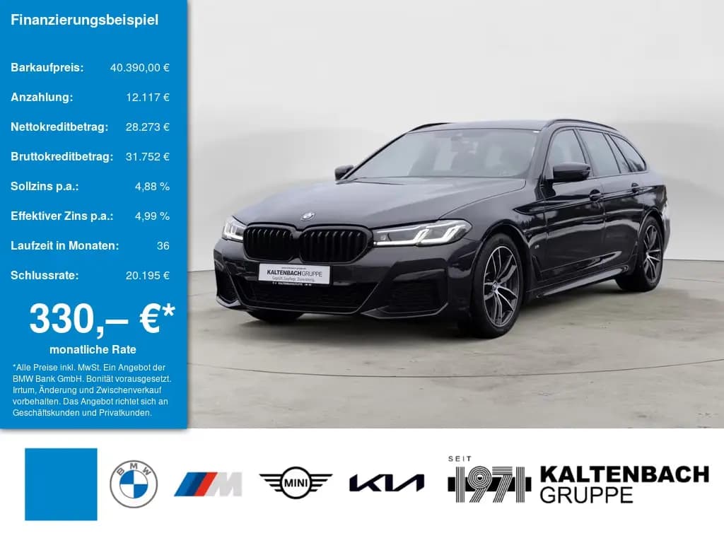 Main__Slider__Photo:BMW 5 Series d Touring xDrive M-Sport PANO HUD LASER W-LAN 06/2022-0