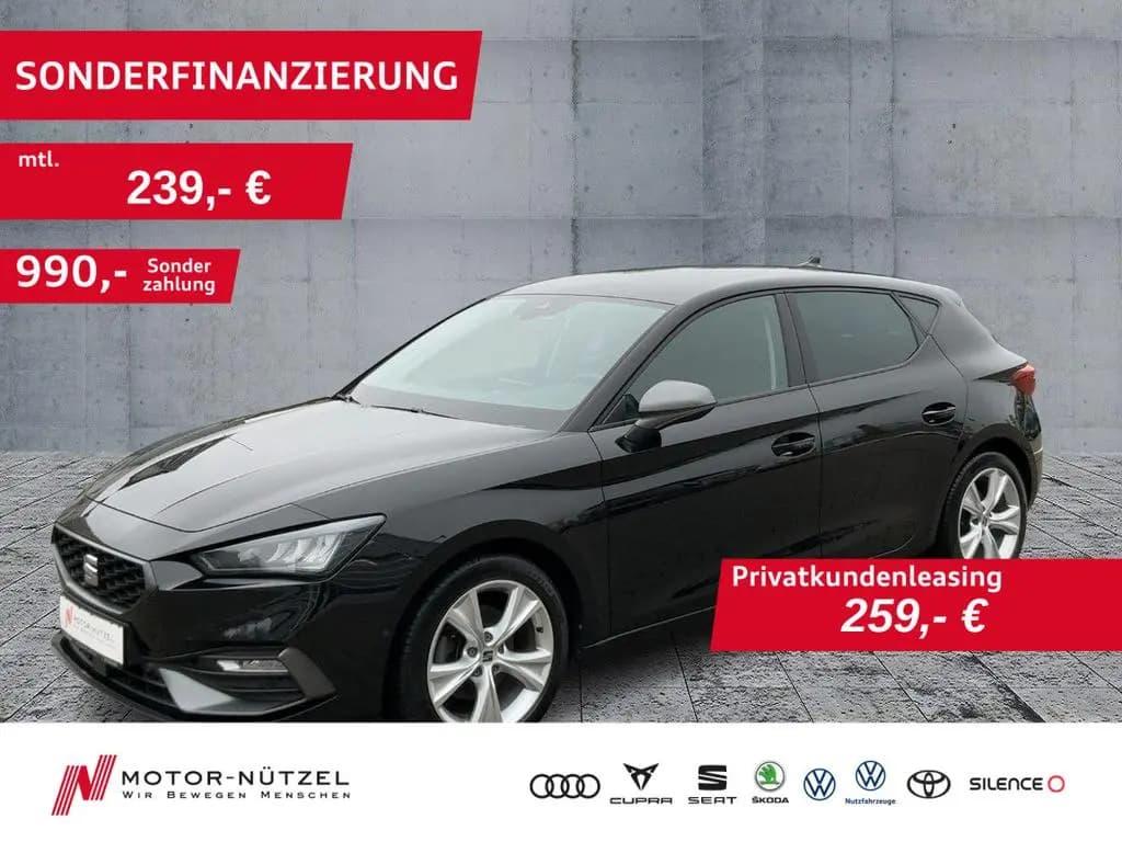 Main__Slider__Photo:Seat Leon 1.5eTSI DSG FR-LINE LED+NAV+GRA+SHZ+PDC+RFK 05/2022-0
