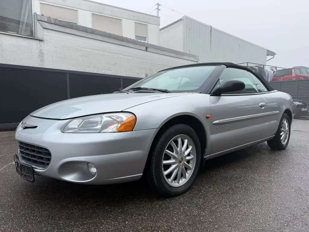 Main__Slider__Photo:Chrysler Sebring Cabrio 2.7 LX 2. Hand Scheckheft History 06/2001-0