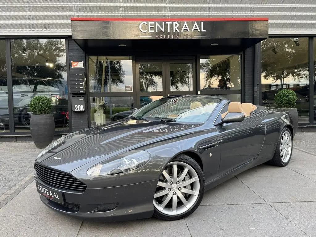 Main__Slider__Photo:Aston Martin DB9 Volante 5.9 V12|Dealer Maintained|Leder|Pdc| 04/2006-0